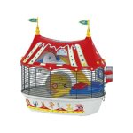 Ferplast - cage pour hamster circus fun 49, 53442, 5 cm - rouge Ferplast - cage pour hamster circus fun 49, 53442, 5 cm - rouge