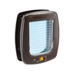 Ferplast chatiere plastique swing - 26, 2 x 10, 2 x 31, 2 cm - marron - pour grand chat et petit chien ...