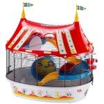 Ferplast - circus fun cage pour hamsters et petits rongeurs. variante circus fun - misure: 49. 5 x 34 ...