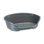 Ferplast - corbeille siesta deluxe 4 - 61, 5x45x21, 5 cm - gris fonc - pour chien et chat