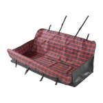 Ferplast - couverture de protection siege de voiture noir / rouge