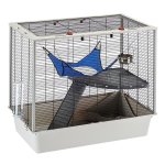 Ferplast - cage confortable pour furets et souris furat, structure  plusieurs niveaux incluant des accessoire ...