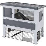 Ferplast - grand lodge clapier à lapin en résine thermoplastique à deux étages. variante 120 - misure: ... Ferplast - grand lodge clapier à lapin en résine thermoplastique à deux étages. variante 120 - misure: ...
