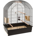 Ferplast - greta noir cage pour perruches et calopsittes. variante greta - misure: 69. 5 x 44. 5 x h ...