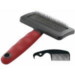Gro 5946 large brosse  carder pour chiens  poil moyen et long. variante gro 5946 - misure: 16. 5 x ...