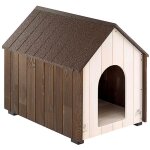 Ferplast koya niche d'extrieur pour chien ferplast koya, en bois de pin nordique fsc. variante small ...