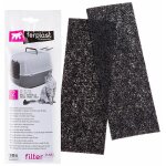 L135 filtres au charbon actif pour litires bella, maxi bella, magix et mika. variante l135 - misure: ...
