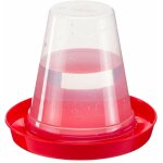 Olbia 1 abreuvoir pour poules et poussins. variante olbia 1 - misure:  15 x h 13 cm - 0. 5 l - rouge ...
