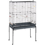 Planeta cage pour canaris, perruches et petits oiseaux. support inclus. . variante planeta - misure: ...