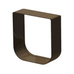 Tunnel d'extension ferplast swing 1 - modulable - couleur marron - pour chatiere