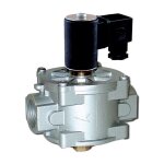 Electrovanne gaz � r�armement manuel normalement ferm�e 500mbar 1' - 120mm avec bobine