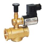 Electrovanne gaz  rarmement manuel normalement ouverte ev rm na dn25 - 1' ff pe 6bar m16 / rmo na