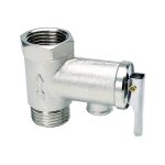 Soupape de scurit et de retenue pour chauffe - eau avec sortie manuelle 130 1 / 2 'mf 8 bar