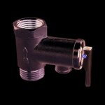 Soupape de scurit et de retenue pour chauffe - eau  sortie manuelle va131 1 / 2 'mf 10 bar