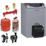 Ferroli - kit chaudire fioul atlas 32 + brleur fioul + accessoires installation