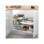 Ferrure d�angle articul� flat. c�t� gauche. devant 400 - 450mm. - talla