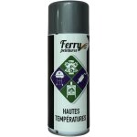 Bombe de peinture gris argent haute temprature