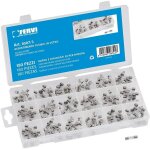 Sortiment de 180 fusibles en verre fusible 1 - 10 a fervi 0307 / 1