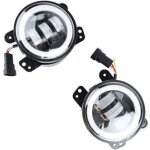 Feux antibrouillard, 2 pi�ces, feux antibrouillard pour pare - chocs, �tanches, 4 pouces, led, haute ...