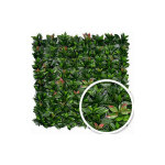 Feuillage artificiel photinia 1m x 1m fin de srie