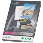 Feuille de plastification leitz i - lam pouch 7481 din a4 125 micron brillant 100 pc(s)