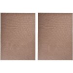 Feuille de tflon pour transfert de presse  chaud sans papier autocollant rutilisable rsistant  la ...