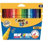 Feutres bic kids visa - 18 couleurs, pour l'�cole et le dessin