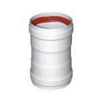 Ff manchon - aluminium l 135 mm ff joint de raccordement 100 / 100 Ff manchon - aluminium l 135 mm ff joint de raccordement 100 / 100