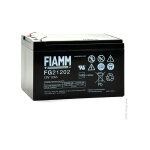 Batterie plomb agm fg21202 12v 12ah f6. 35 - fiamm