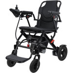 Fianao - fauteuil roulant �lectrique - pliable, moteur 500w - panneau de commande � boutons sur l'accoudoir ...