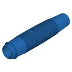 Fiche banane femelle � de la broche: 4 mm sks hirschmann kun 30 au 931804702 bleu 1 pc(s) d25667