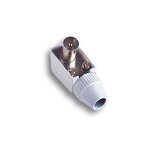 Fiche coaxiale a angle droit fme art 32. 040 pour ca ble de ta la vision tv