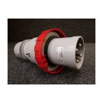 Fiche prise mobile 3p + t 63a m�le 440 - 460v rouge 60hz 11h �tanche ip66 / ip67 optima
