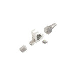 Bkl electronic - fiche rj45, sans outil, stp, cat 6a 10121201 mle, droit nombre de ples 8p8c argent ...