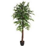 Atmosphera - ficus artificiel benjamina vert h180cm créateur d'intérieur Atmosphera - ficus artificiel benjamina vert h180cm créateur d'intérieur