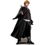 Figurine en carton ron weasley en uniforme de griffondor avec baguette magique, film harry potter 175 ...
