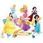 Figurines en carton de table disney princess 24 cm Figurines en carton de table disney princess 24 cm