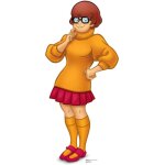 Star cutouts - figurine en carton velma dinkley scooby doo hauteur 136 cm