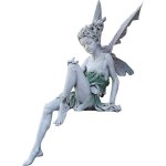 Figurines de jardin f�e elfes assis 22cm tudor et turek f�e sculpture de f�e exterieur d�coration de ...
