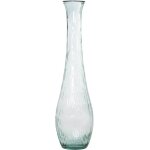 Fijalo - vase en verre recycl 100 cm transparent 25x100 cm
