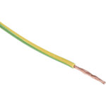 Rs pro - fil de cblage, section 2, 5 mm, 600 v vert / jaune cuivre recuit, maximum + 70 c, 100m ( ...