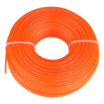 Fils de coupe pour tondeuse � gazon rond 2. 4mm, 50m - kzq