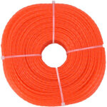 Fil de coupe tress� lourd 2, 4mm 120m orange pour d�broussailleuse compatible avec husqvarna ryobi stihl ...