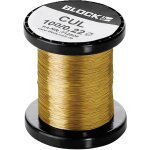 Fil de cuivre maill block cul 100 / 0, 22  extrieur (sans vernis isolant): 0. 22 mm 285 m 0. 10 kg ...