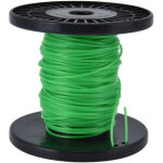 Fil de d�broussailleuse rond 2, 0 mm universel pour husqvarna ryobi echo stihl - vert 50 m�tres - kzq ...