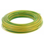 Fil lectrique h07 v - u 1, 5 mm couronne 100 m vert / jaune