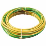 Fil �lectrique h07 v - u 1, 5 mm� 5 vert / jaune