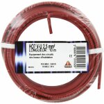 Fil �lectrique h07 v - u 2, 5 mm� 10 rouge