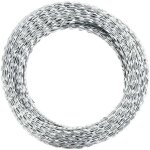 Fil de fer barbel� nato rouleau h�lico�dal acier galvanis� 100m