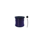 Fil nylon dentel� violet  platinum  pour d�broussailleuse - � 3, 3 mm - bobine de 200 m